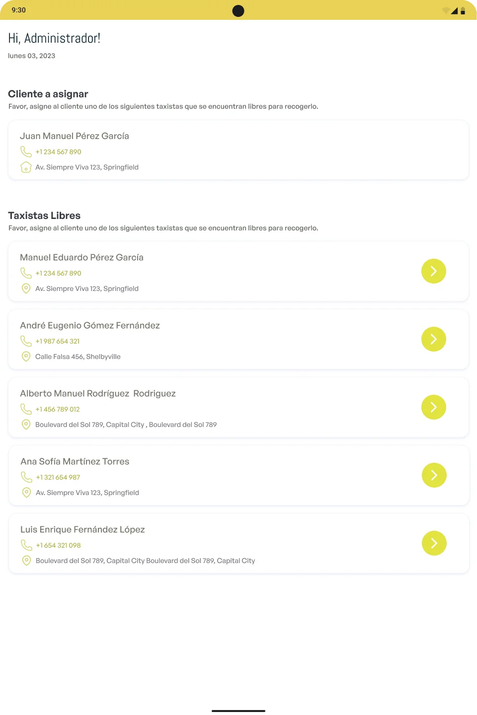 App Móvil